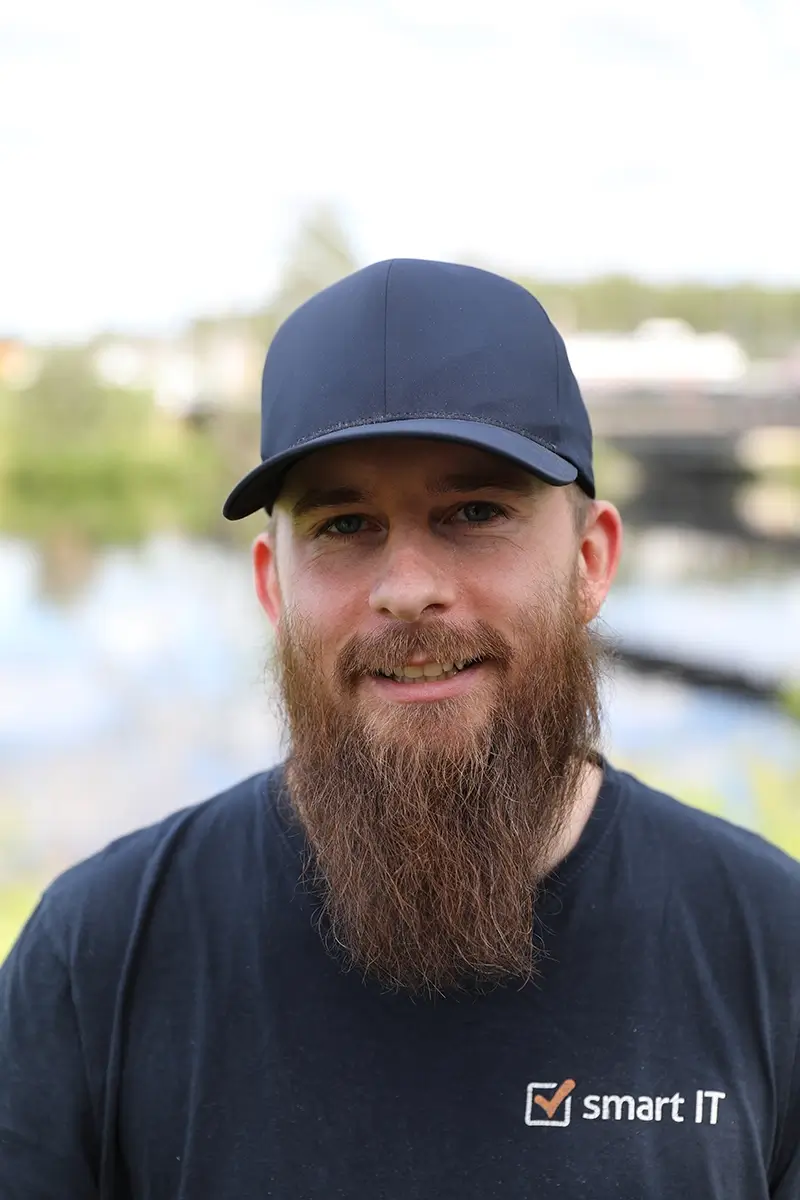 Johnny Løberg, fagansvarlig backup hos Smart IT